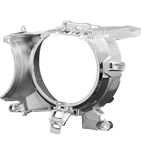 BMW F 10-LCI 2014-2016 Far Mercek Çerçevesi F10 LCI Dış Sol Kısa Hüzme 63117343911 Wender
