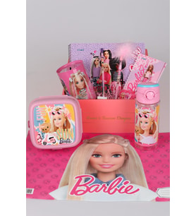 DEKOMUS ÖZEL KUTULU BARBIE'NİN YAZ SERÜVENİ KIRTASİYE OKUL SETİ YENİ KOLEKSİYON