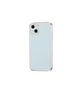 Apple iPhone 13 Uyumlu Kılıf Zore Bark Kapak (Açık Mavi)