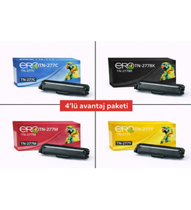 TN-277 / Brother HL-L3230CDW İçin 4 Renk Muadil Toner Set
