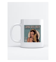 Lana Del Rey Baskılı Beyaz Kupa Bardak