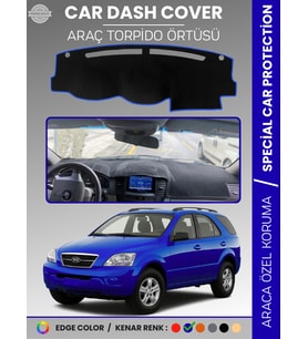 KİA SORENTO (2006-2009) Torpido Örtüsü Ön Panel Halı Torpido Koruma Tam Uyum Araca Özel Kaymaz