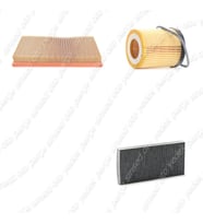 Bosch Filtre Bakım Seti Opel Vectra B 1.8 1999-2002 Hava + Yağ f. + Polen Filtre Filtron