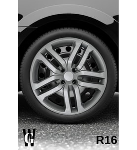 Renault Clio 16 İnç Jant Kapağı (4 ADET) Gri G106