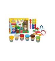 Art Craft 3 Boyutlu Hayvan Oyun Hamuru Seti 336 Gr 3D Kalıplı Oyun Hamuru