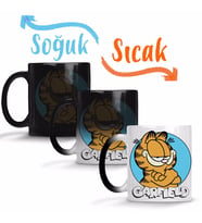 Garfield Sihirli Kupa Bardak Porselen