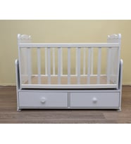 Beşik Bebek 12663 Sallanır Parlak beyaz 60*100 sağlığa zarar vermeyen Ürün