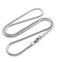 Chavin 60 cm. 3 mm. Çelik Erkek Zincir Kolye eu04by