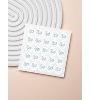 Desenli Thank You Teşekkür Stickers Paketleme Kargo Çıkartma PYTKSTK115