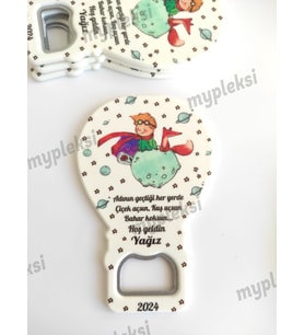 Küçük Prens Konsept Balon Açacak Magnet