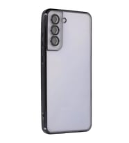 Samsung Galaxy S21 Fe Kılıf Razer Lensli Silikon - Siyah