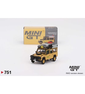 MİNİ GT 1/64 LAND ROVER DEFENDER 110 1989 CAMEL TROPY AMAZON