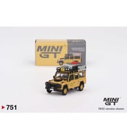 MİNİ GT 1/64 LAND ROVER DEFENDER 110 1989 CAMEL TROPY AMAZON