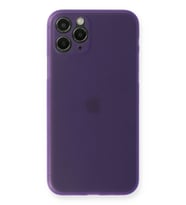 Durukar® iPhone 11 Pro Max Kılıf PP Ultra İnce Kapak - Mor