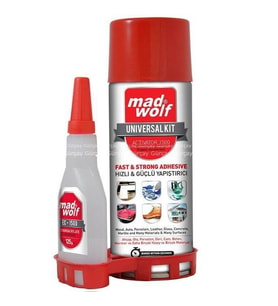 Mad Wolf Hızlı Yapıştırıcı 125gr*500ml (25 Adet) (Renksiz)