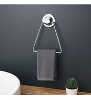 Banyo Tuvalet Havlu Askısı Krom Duvara Monte Vidalı Üçgen