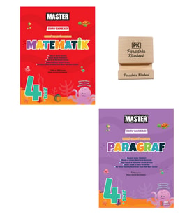 Okyanus Yayınları 4. Sınıf Master Matematik ve Paragraf Soru Bankası + Telefon Standı