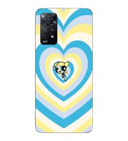 Xiaomi Redmi Note 12 PRO 4G Uyumlu Powerpuff Bubbles Tasarımlı Şeffaf Telefon Kılıfı