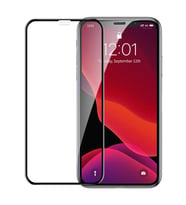 Vendas iPhone 11 V-Pro Curved Tam Kaplama Temperli Cam Ekran Koruyucu (Siyah)