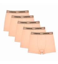 Erkek Boxer 5'li Set – Carnaval Glow Peach