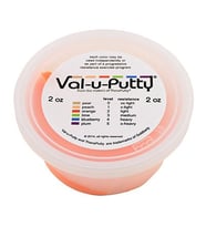 LİBOR VAL-U-PUTTY EGZERSİZ MACUNU - TURUNCU (YUMUŞAK) - 2 OZ: