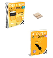 LGS 8. Sınıf Türkçe Defterim ve Atölyem Set