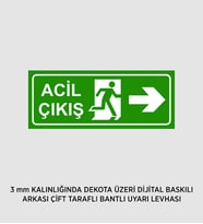 ACİL SAĞ 30X12 CM