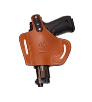 Beretta F92 Deri Tabanca Kılıfı Taba Baskılı Açık