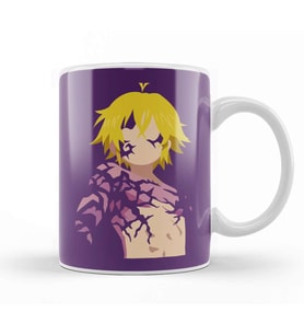 Nanatsu No Taizai Meliodas Kupa Bardak Porselen