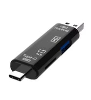 ZR824 Type-C 3 İn 1 Otg Smart Card Reader