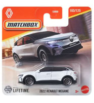Matchbox 2022 Renault Megane - Beyaz (1/64)
