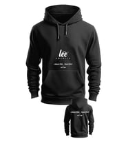 kapüşonlu sweatshirt unisex (Full Siyah)