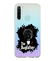 Xiaomi Redmi Note 8 Uyumlu Kapak Dog Father Tasarımlı Şeffaf Silikon Kılıf