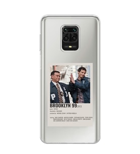 Xiaomi Redmi Note 9S - Redmi Note 9 PRO Uyumlu Brooklyn 99 Tasarımlı Şeffaf Telefon Kılıfı