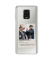 Xiaomi Redmi Note 9S - Redmi Note 9 PRO Uyumlu Brooklyn 99 Tasarımlı Şeffaf Telefon Kılıfı