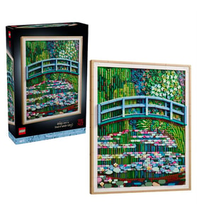 LEGO Art Claude Monet Nilüfer Gölü Üzerinde Köprü 31220