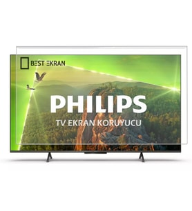 Philips 65PUS8050 TV EKRAN KORUYUCU - Philips 65" inç Ambilight TV Kırılmaz koruyucu
