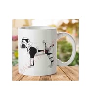 Star Wars Köpek İki Tarafı Baskılı Kupa Bardak