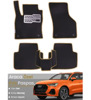 AUDİ Q3 (2018-2025) Uyumlu EVA Paspas Tam Set–Araca Özel,Su Geçirmez,Hızlı ve Kolay Montaj