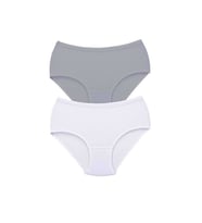 Mulvxbrf Brf02 2 Adet Kadın Yüksek Bel Bato Kalın Lastik Külot S10 Mudanis (Mulvix)