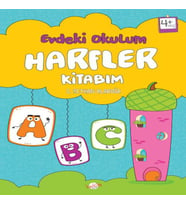 Evdeki Okulum Harfler Kitabım 4+Yaş
