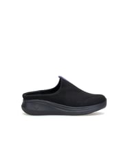 King Paolo K5221 Alabanda Kadın Memory Foam Sabo Terlik Siyah