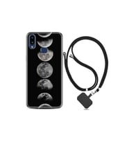Samsung Galaxy M20 Kılıf Desenli Silikon Boyun Askılı Happy Human Birthday 1354