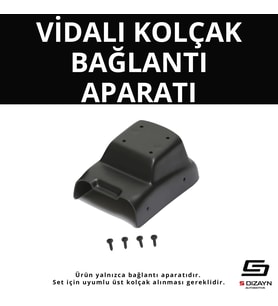 Citroen C-Elysee Vidalı Kol Dayama Kolçak Alt Adaptör 2012 Üzeri A+ Kalite