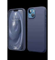 iPhone 14 Kılıf First Silikon - Lacivert