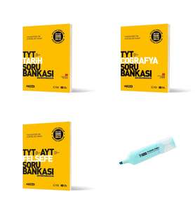 TYT Tarih Coğrafya Ve Felsefe Soru Bankası