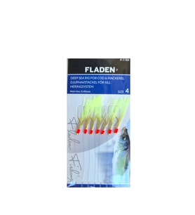 Fladen Fish Skin Tüy Çapari 7 Köstek N0:4