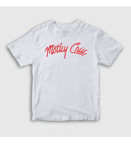 Presmono Unisex Çocuk Beyaz Logo Mötley Crüe T-Shirt 167291tt (Beyaz)