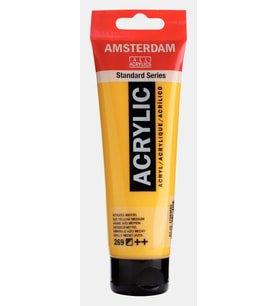 AAC ACRYLIC 120ML. AZO YLW. MD. 