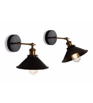 RİOLİGHT RETRO ESKİTME MAFSALLI HAREKETLİ BAŞLIK APLİK ŞAPKA ÇAPI:22CM NOT: 1ADET FİYATIDIR (Siyah - Beyaz)